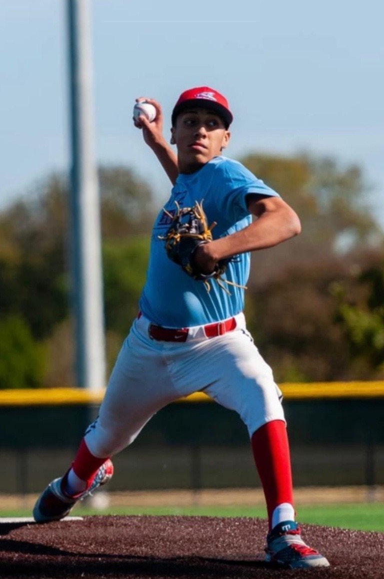 Check out the academic portfolio of the college baseball player Andres Rodriguez